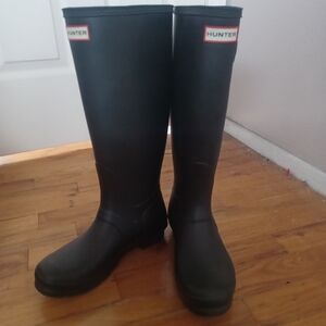 Hunter Classic Black Tall Boots